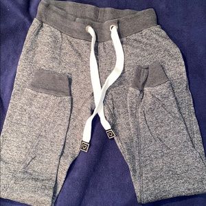 Derek Heart Terry Cloth Joggers